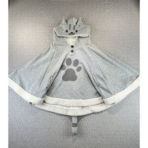 Child kids youth Girls Animal Character Style Hoodie sweater (Fashion) paw print